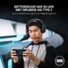 Razer Barracuda X - Draadloze multi-platform headset voor gaming en mobiele apparaten (SmartSwitch Dual Wireless, TriForce 40mm, cardioïde microfoon, 50u batterij, USB-C) Zwart