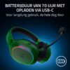 Razer Barracuda X Phantom Green Edition - Draadloze Multi-Platform Gaming Headset (285g, TriForce 40mm Driver, Dual Wireless HyperSpeed en Bluetooth) Phantom Green