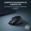 Razer Basilisk Mobile - Small Portable Ergonomic Wireless Gaming Mouse - AI Prompt Master - Focus X 18K Sensor (Tri-Mode Connectivity, Up to 105 Hours, Mouse Switches Gen-3) Black