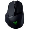 Razer Basilisk Mobile - Small Portable Ergonomic Wireless Gaming Mouse - AI Prompt Master - Focus X 18K Sensor (Tri-Mode Connectivity, Up to 105 Hours, Mouse Switches Gen-3) Black