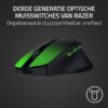 Razer Basilisk Mobile - Small Portable Ergonomic Wireless Gaming Mouse - AI Prompt Master - Focus X 18K Sensor (Tri-Mode Connectivity, Up to 105 Hours, Mouse Switches Gen-3) Black