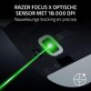 Razer Basilisk Mobile - Small Portable Ergonomic Wireless Gaming Mouse - AI Prompt Master - Focus X 18K Sensor (Tri-Mode Connectivity, Up to 105 Hours, Mouse Switches Gen-3) Black