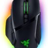 Razer Basilisk V3 Pro - Customizable Wireless Gaming Mouse with Razer HyperScroll Tilt Wheel (Focus Pro 30K Optical Sensor, 13-Zones Chroma Lighting) Black & MOUSE DOCK PRO +...