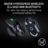 Razer Basilisk V3 X HyperSpeed Customizable Wireless Gaming Mouse: Mechanical Switches Gen-2-5G Advanced 18K Optical Sensor - Chroma RGB 9 Programmable Controls 535 Hours Battery