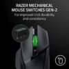Razer Basilisk V3 X HyperSpeed Customizable Wireless Gaming Mouse: Mechanical Switches Gen-2-5G Advanced 18K Optical Sensor - Chroma RGB 9 Programmable Controls 535 Hours Battery