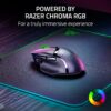 Razer Basilisk V3 X HyperSpeed Customizable Wireless Gaming Mouse: Mechanical Switches Gen-2-5G Advanced 18K Optical Sensor - Chroma RGB 9 Programmable Controls 535 Hours Battery