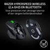 Razer Basilisk V3 X HyperSpeed - Wireless Gaming Mouse (Iconic Ergonomic Shape with 9 Customizable Controls, HyperSpeed Wireless, 5G Advanced 18K Optical Sensor, Chroma RGB) Black