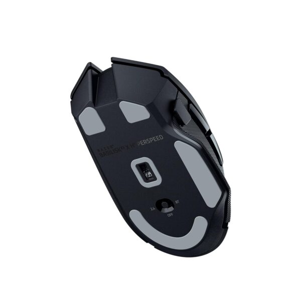 Razer Basilisk V3 X HyperSpeed - Wireless Gaming Mouse (Iconic Ergonomic Shape with 9 Customizable Controls, HyperSpeed Wireless, 5G Advanced 18K Optical Sensor, Chroma RGB) Black