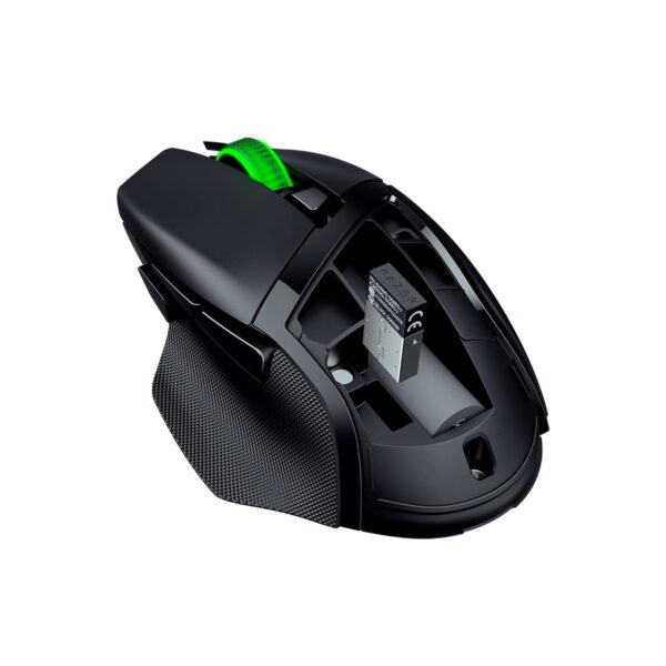 Razer Basilisk V3 X HyperSpeed - Wireless Gaming Mouse (Iconic Ergonomic Shape with 9 Customizable Controls, HyperSpeed Wireless, 5G Advanced 18K Optical Sensor, Chroma RGB) Black