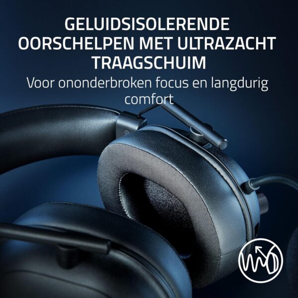 Razer Blackshark V2 Hyperspeed PC- Draadloze E-Sports Gaming-headset Ultra Lichtgewicht 280g (Super Wideband Microfoon, TriForce Titanium 50mm Driver, Geluidsisolerend schuim) Wit