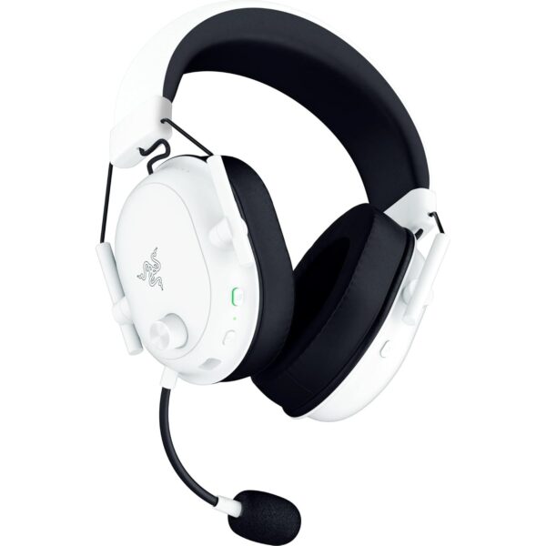 Razer Blackshark V2 Hyperspeed PC- Draadloze E-Sports Gaming-headset Ultra Lichtgewicht 280g (Super Wideband Microfoon, TriForce Titanium 50mm Driver, Geluidsisolerend schuim) Wit