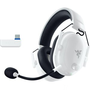 Razer Blackshark V2 Pro (Playstation) - Draadloze Console E-Sports Headset voor PS5 (TriForce 50mm driver, HyperSpeed Wireless, FPS-audioprofiel, afneembare...