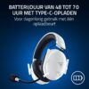 Razer Blackshark V2 Pro (Playstation) - Draadloze Console E-Sports Headset voor PS5 (TriForce 50mm driver, HyperSpeed Wireless, FPS-audioprofiel, afneembare...