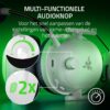 Razer Blackshark V2 Pro (Xbox) - Draadloze Console E-Sports Headset voor Xbox S|X & One (Triforce 50mm Membranen, HyperSpeed Draadloos 2,4 GHz, afneembare HyperClear microfoon) Wit