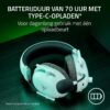 Razer Blackshark V2 Pro (Xbox) - Draadloze Console E-Sports Headset voor Xbox S|X & One (Triforce 50mm Membranen, HyperSpeed Draadloos 2,4 GHz, afneembare HyperClear microfoon) Wit