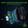 Razer BlackShark V2 X - Bedrade Esports Headset voor meerdere platforms (Triforce 50 mm drivers, geavanceerde passieve ruisonderdrukking, 7.1 surround sound, hyperheldere...