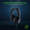 Razer BlackShark V2 X - Bedrade Esports Headset voor meerdere platforms (Triforce 50 mm drivers, geavanceerde passieve ruisonderdrukking, 7.1 surround sound, hyperheldere...