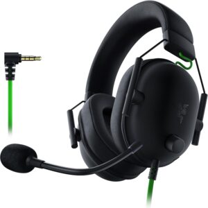 Razer BlackShark V2 X - Bedrade Esports Headset voor meerdere platforms (Triforce 50 mm drivers, geavanceerde passieve ruisonderdrukking, 7.1 surround sound, hyperheldere...