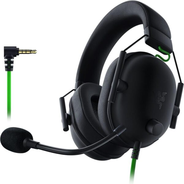 Razer BlackShark V2 X Gaming-headset: 7.1 surround sound 50mm driver memory foam - PC, PS4, PS5, Nintendo Switch, Xbox One, Xbox Series X & S, mobiel - 3,5 mm jack zwart