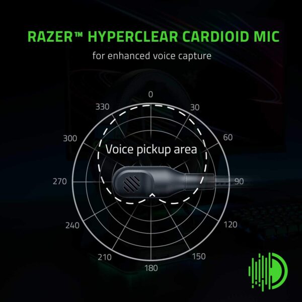 Razer BlackShark V2 X Gaming-headset: 7.1 surround sound 50mm driver memory foam - PC, PS4, PS5, Nintendo Switch, Xbox One, Xbox Series X & S, mobiel - 3,5 mm jack zwart