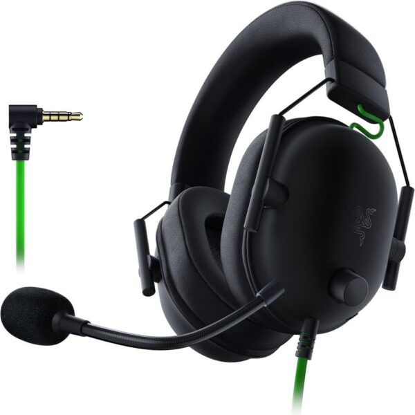Razer BlackShark V2 X Gaming-headset: 7.1 surround sound 50mm driver memory foam - PC, PS4, PS5, Nintendo Switch, Xbox One, Xbox Series X & S, mobiel - 3,5 mm jack zwart