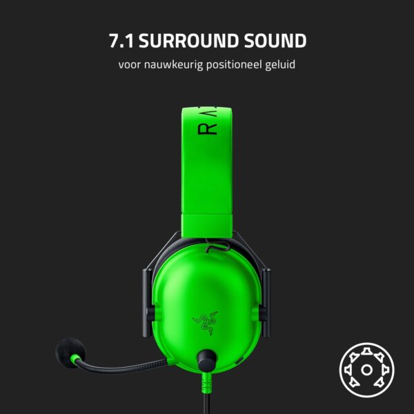 Razer BlackShark V2 X - Multi-Platform bedrade Esports Headset (Triforce 50mm Drivers, Geavanceerde Passieve Ruisonderdrukking, 7.1 Surround Sound, Hyperheldere Cardioïde Mic)...