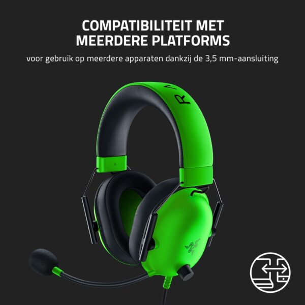 Razer BlackShark V2 X - Multi-Platform bedrade Esports Headset (Triforce 50mm Drivers, Geavanceerde Passieve Ruisonderdrukking, 7.1 Surround Sound, Hyperheldere Cardioïde Mic)...