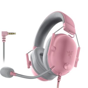 Razer BlackShark V2 X (PlayStation) - Bedrade e-sports headset voor PlayStation 5 console (250 g, cardioïde microfoon, 50 mm drivers, passieve ruisonderdrukking, 3,5 mm...