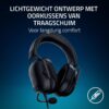 Razer Blackshark V2 X (PlayStation) - Bedrade e-sports Headset voor PlayStation console (240g, cardioïde microfoon, 50mm drivers, passieve ruisonderdrukking, 3,5mm connector) Zwart