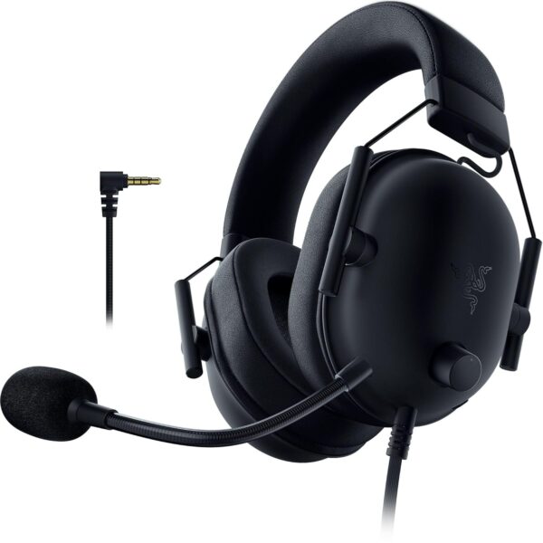 Razer Blackshark V2 X (PlayStation) - Bedrade e-sports Headset voor PlayStation console (240g, cardioïde microfoon, 50mm drivers, passieve ruisonderdrukking, 3,5mm connector) Zwart