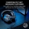 Razer Blackshark V2 X (PlayStation) - Bedrade e-sports Headset voor PlayStation console (240g, cardioïde microfoon, 50mm drivers, passieve ruisonderdrukking, 3,5mm connector) Zwart
