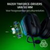 Razer Blackshark V2 X (XBOX) - Bedrade e-sports headset voor Xbox S|X console (250g, cardioïde microfoon, 50mm Drivers, passieve ruisonderdrukking, 3,5mm connector) Zwart