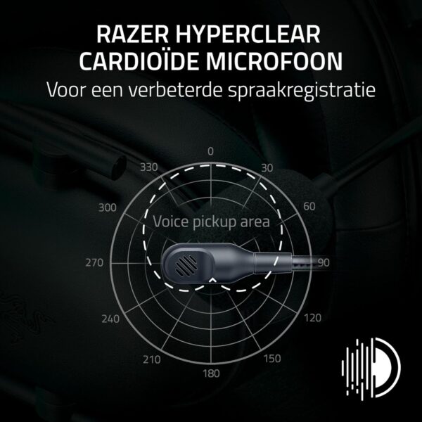 Razer Blackshark V2 X (XBOX) - Bedrade e-sports headset voor Xbox S|X console (250g, cardioïde microfoon, 50mm Drivers, passieve ruisonderdrukking, 3,5mm connector) Zwart
