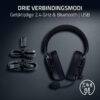 Razer BlackShark V3 - Draadloze e-sport headset - TriForce 50 mm driver - Afneembare breedbandmicrofoon - THX Spatial Audio - Wireless 2,4 GHz & Bluetooth - FPS-profielen -...