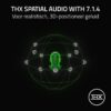 Razer BlackShark V3 - Draadloze e-sport headset - TriForce 50 mm driver - Afneembare breedbandmicrofoon - THX Spatial Audio - Wireless 2,4 GHz & Bluetooth - FPS-profielen -...