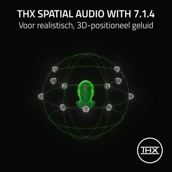 Razer BlackShark V3 - Draadloze e-sport headset - TriForce 50 mm driver - Afneembare breedbandmicrofoon - THX Spatial Audio - Wireless 2,4 GHz & Bluetooth - FPS-profielen -...