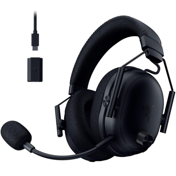 Razer BlackShark V3 Pro - Draadloze e-sportheadset met ruisonderdrukking - TriForce-drivers 50mm - Afneembare HyperClear microfoon - HyperSpeed Wireless 2,4 GHz & Bluetooth -...
