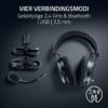Razer BlackShark V3 Pro - Draadloze e-sportheadset met ruisonderdrukking - TriForce-drivers 50mm - Afneembare HyperClear microfoon - HyperSpeed Wireless 2,4 GHz & Bluetooth -...