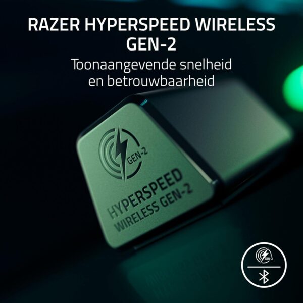 Razer BlackShark V3 Pro XBOX S|X - Draadloze e-sportheadset met ANC - Actieve ruisonderdrukking - TriForce 50 mm driver - HyperSpeed 2,4 GHz & Bluetooth - Game/chat-balans -...