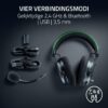 Razer BlackShark V3 Pro XBOX S|X - Draadloze e-sportheadset met ANC - Actieve ruisonderdrukking - TriForce 50 mm driver - HyperSpeed 2,4 GHz & Bluetooth - Game/chat-balans -...