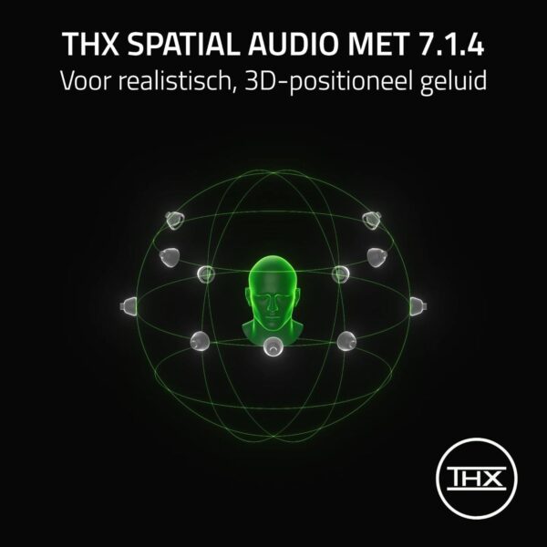 Razer BlackShark V3 Pro XBOX S|X - Draadloze e-sportheadset met ANC - Actieve ruisonderdrukking - TriForce 50 mm driver - HyperSpeed 2,4 GHz & Bluetooth - Game/chat-balans -...