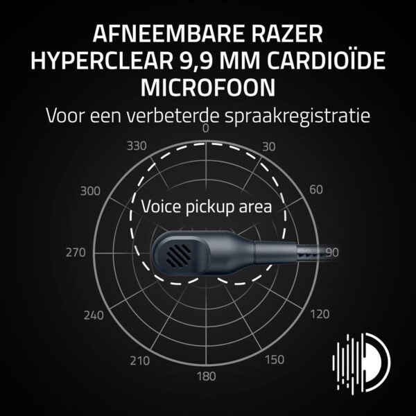 Razer BlackShark V3 X HyperSpeed - Draadloze E-Sports Headset - Ultra licht 270g - TriForce 50mm driver - Afneembare microfoon - Surround sound - HyperSpeed 2,4Ghz & Bluetooth -...