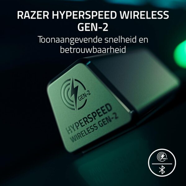 Razer BlackShark V3 XBOX S|X - Draadloze e-sport-headset - TriForce 50 mm drivers - Afneembare breedbandmicrofoon - HyperSpeed 2,4 GHz & Bluetooth - Surround Sound - Xbox/PC |...