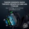 Razer BlackShark V3 XBOX S|X - Draadloze e-sport-headset - TriForce 50 mm drivers - Afneembare breedbandmicrofoon - HyperSpeed 2,4 GHz & Bluetooth - Surround Sound - Xbox/PC |...