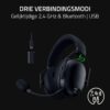 Razer BlackShark V3 XBOX S|X - Draadloze e-sport-headset - TriForce 50 mm drivers - Afneembare breedbandmicrofoon - HyperSpeed 2,4 GHz & Bluetooth - Surround Sound - Xbox/PC |...