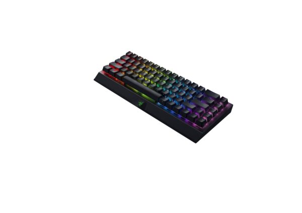 Razer BlackWidow V3 Mini HyperSpeed (Yellow Switch) - Wireless 65% Mechanical Gaming Keyboard (Silent Mechanical Switches, Bluetooth, USB-C, Stealth Pudding Keycaps) UK Layout |...