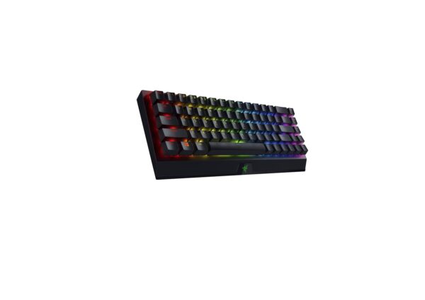 Razer BlackWidow V3 Mini HyperSpeed (Yellow Switch) - Wireless 65% Mechanical Gaming Keyboard (Silent Mechanical Switches, Bluetooth, USB-C, Stealth Pudding Keycaps) UK Layout |...