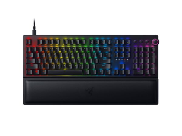 Razer BlackWidow V3 Pro (Green Switch) - Full Height Wireless Mechanical Gaming Keyboard (Clickable Mechanical Switches, RGB Chroma Lighting, Wrist Rest, Bluetooth, USB-C)