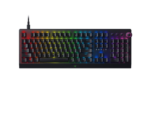 Razer BlackWidow V3 Pro (Green Switch) - Full Height Wireless Mechanical Gaming Keyboard (Clickable Mechanical Switches, RGB Chroma Lighting, Wrist Rest, Bluetooth, USB-C)