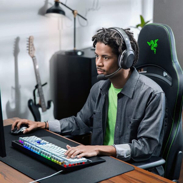 Razer BlackWidow V3 ROBLOX Edition - Gaming Keyboard with Mechanical Switches (Active & Clicking, ABS Keys, Media Keys, RGB Chroma Lighting) US Layout | Black